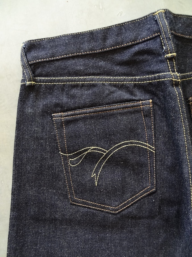THE FLAT HEAD - 3002 - Tight Tapered - 14.5oz Selvedge Denim - U.S. Texas Cotton
