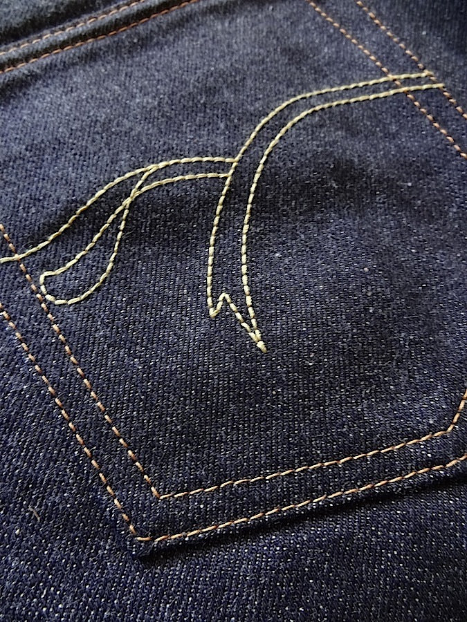 THE FLAT HEAD - 3002 - Tight Tapered - 14.5oz Selvedge Denim - U.S. Texas Cotton