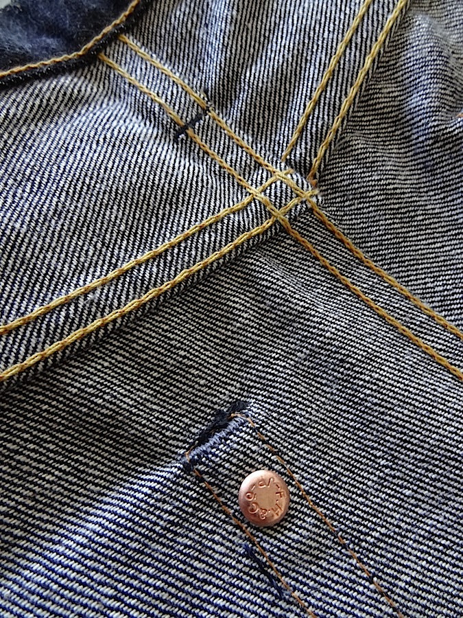 THE FLAT HEAD - 3002 - Tight Tapered - 14.5oz Selvedge Denim - U.S. Texas Cotton