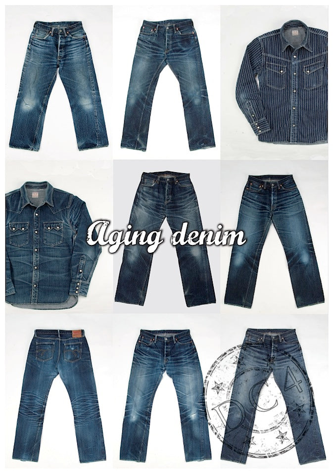 THE FLAT HEAD - 3002 - Tight Tapered - 14.5oz Selvedge Denim - U.S. Texas Cotton