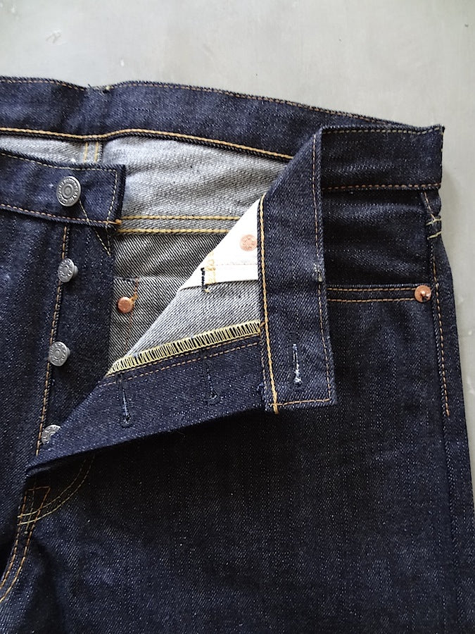 THE FLAT HEAD - 3002 - Tight Tapered - 14.5oz Selvedge Denim - U.S. Texas Cotton