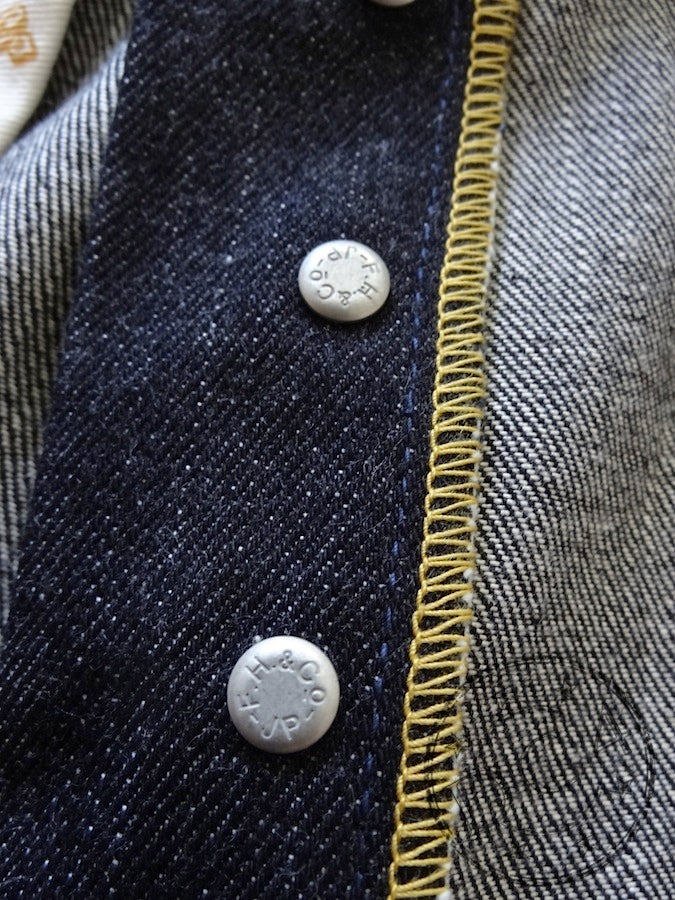 THE FLAT HEAD - 3005 - Straight Cut - 14.5oz Selvedge Denim - U.S. Texas Cotton