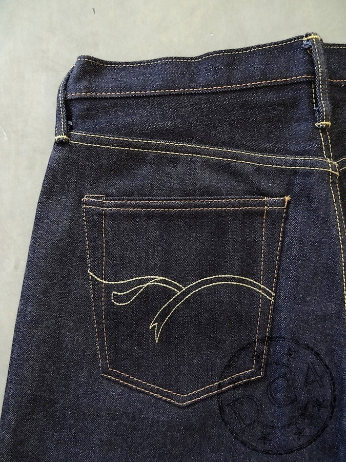 THE FLAT HEAD - 3005 - Straight Cut - 14.5oz Selvedge Denim - U.S. Texas Cotton
