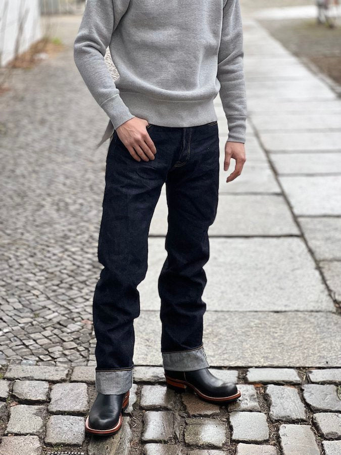 THE FLAT HEAD - 3005 - Straight Cut - 14.5oz Selvedge Denim - U.S. Texas Cotton