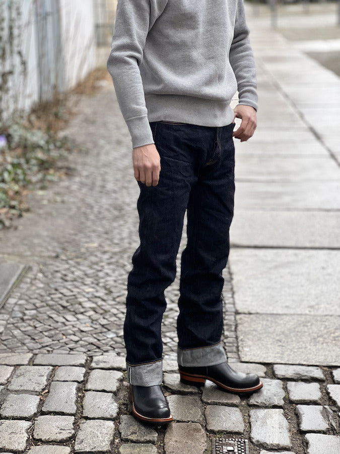 THE FLAT HEAD - 3005 - Straight Cut - 14.5oz Selvedge Denim - U.S. Texas Cotton