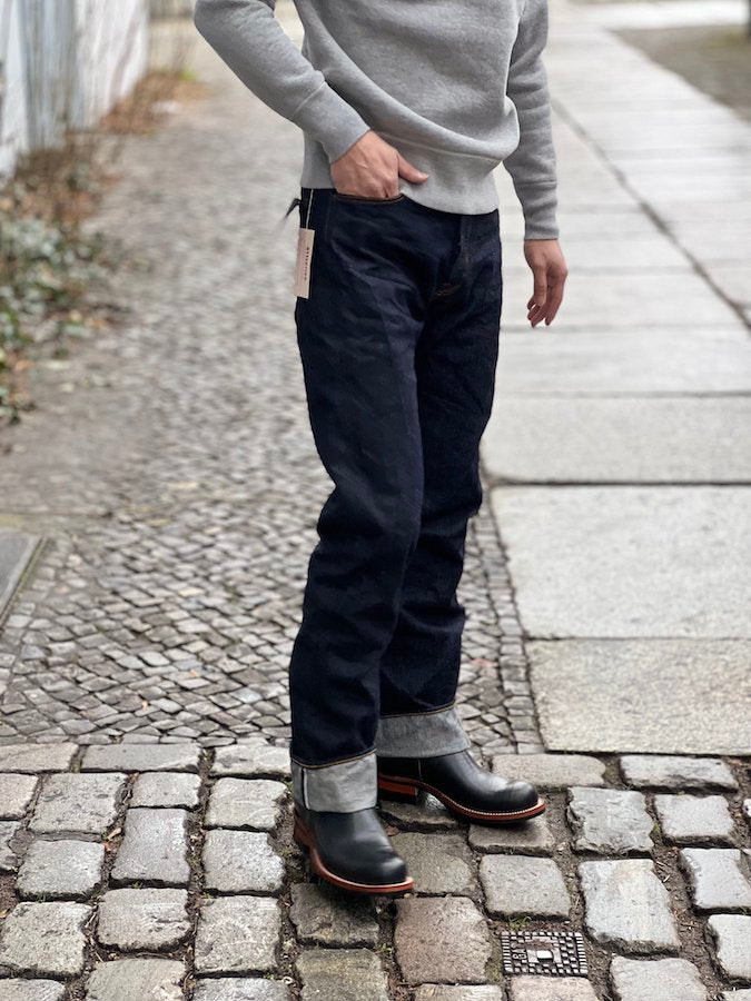 THE FLAT HEAD - 3005 - Straight Cut - 14.5oz Selvedge Denim - U.S. Texas Cotton