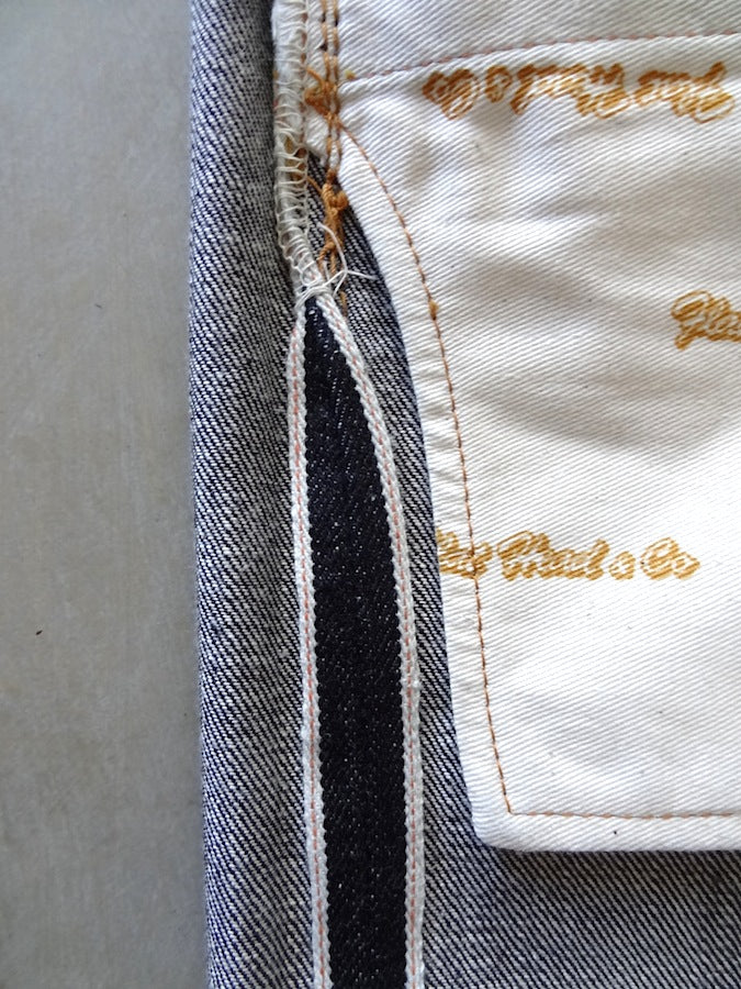 THE FLAT HEAD - D306 - Slim Tapered Straight - 14.5oz Selvedge Denim - U.S. Texas Cotton