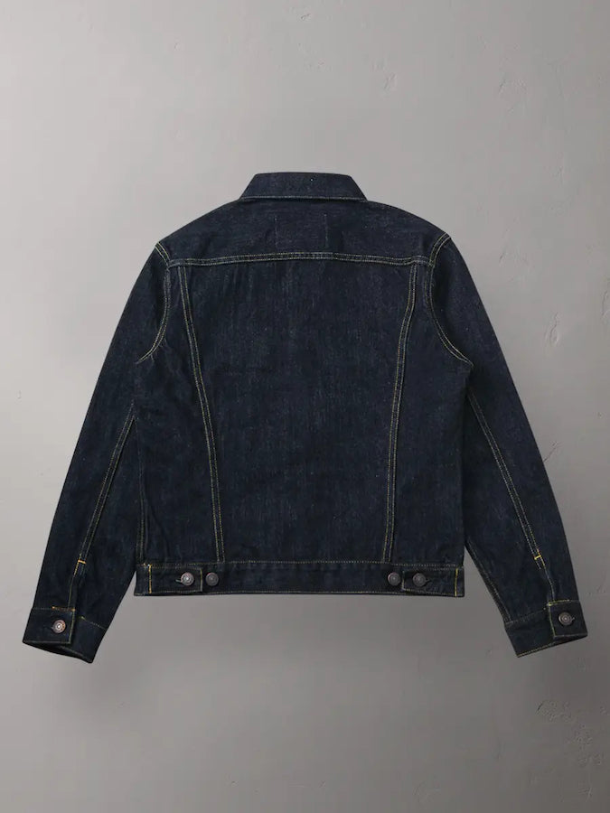 THE FLAT HEAD - 60's Denim Jacket - 3rd Model - 14.5oz Selvedge Denim - U.S. Texas Cotton