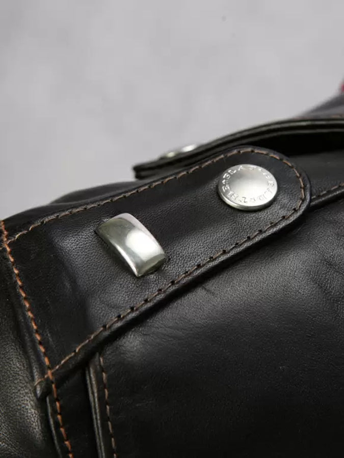 FN-LJ-HW004 - Horsehide - Shinki Hikaku Co. Leather - Double Rider's Jacket