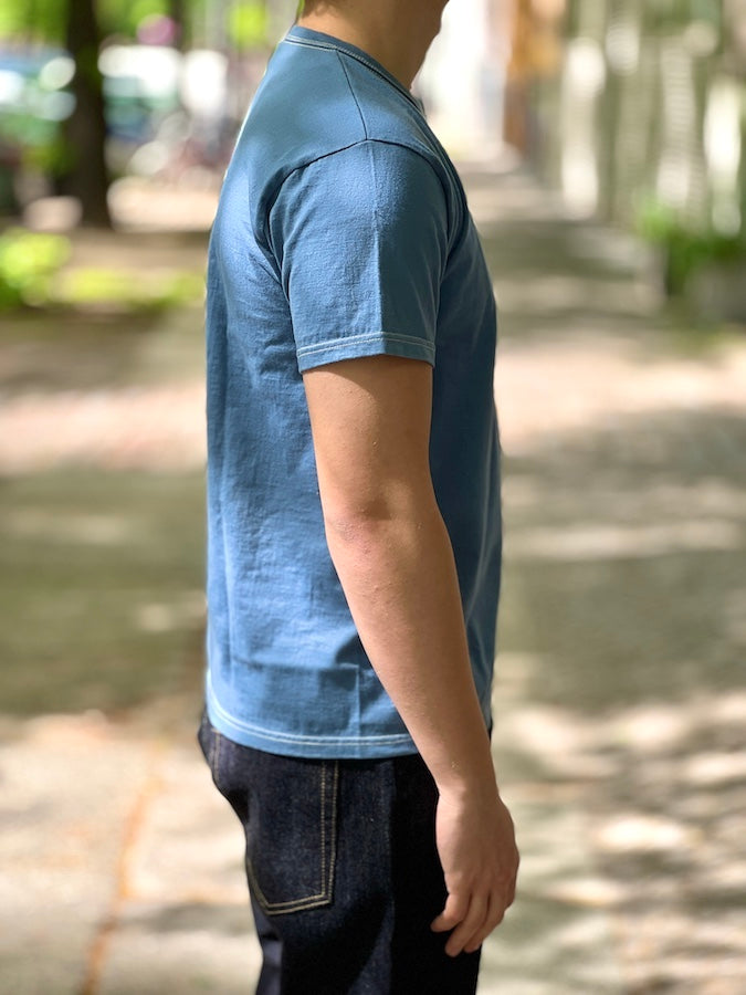 Plain Heavyweight T-Shirt - Blue - THC Series