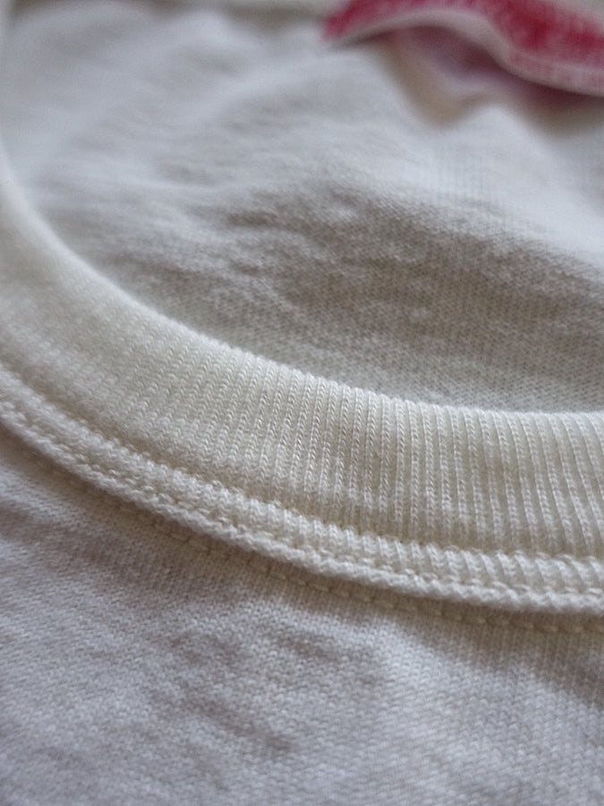 SGT001 Loopwheeled T -Shirt - 100% Cotton - White