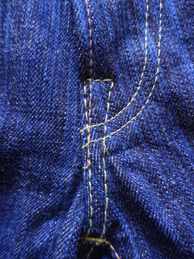 The Strike Gold SG8104【SHOWER SLUBBY】Series - 16oz Horizontal Super Slub Selvedge Denim - Right Hand Twill - REGULAR TAPERED