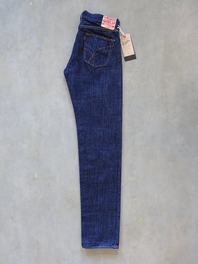The Strike Gold SG8104【SHOWER SLUBBY】Series - 16oz Horizontal Super Slub Selvedge Denim - Right Hand Twill - REGULAR TAPERED