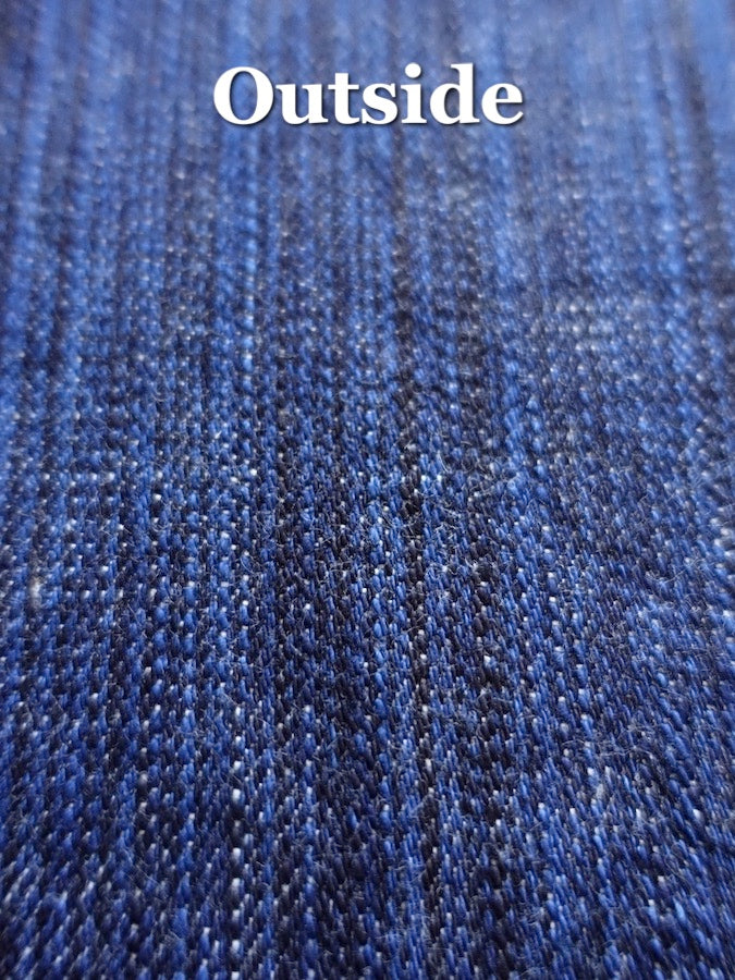 The Strike Gold SG8105【SHOWER SLUBBY】Series - 16oz Horizontal Super Slub Selvedge Denim - Right Hand Twill - STYLISH STRAIGHT