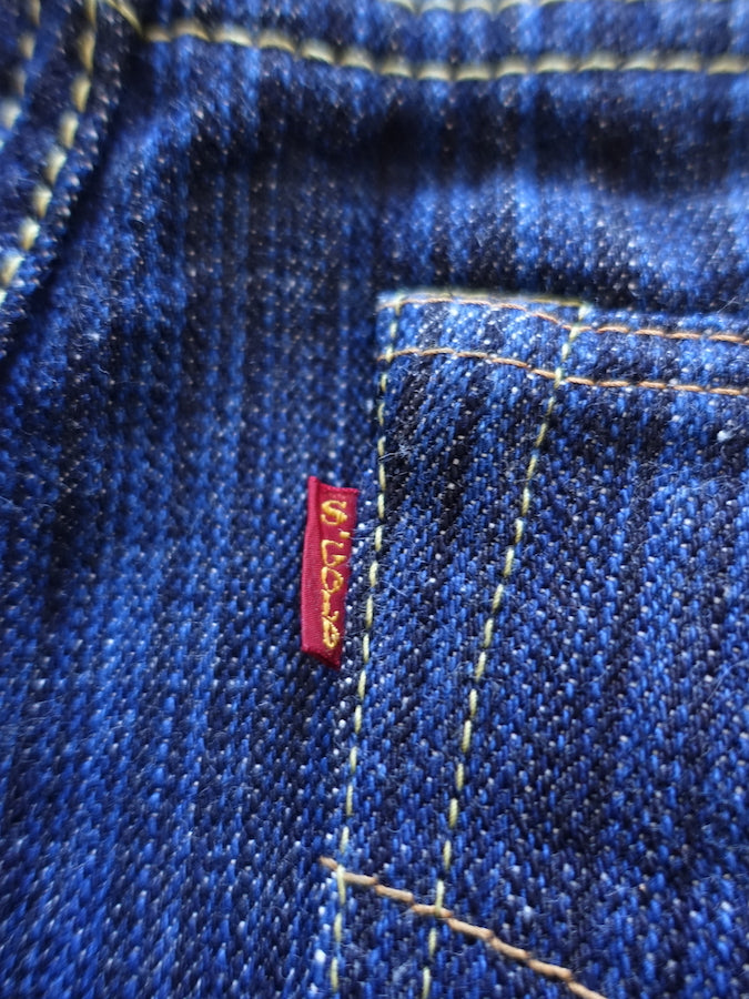 The Strike Gold SG8105【SHOWER SLUBBY】Series - 16oz Horizontal Super Slub Selvedge Denim - Right Hand Twill - STYLISH STRAIGHT