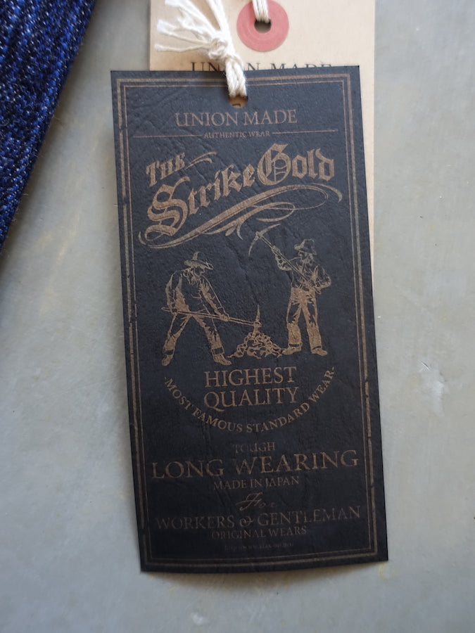 The Strike Gold SG8105【SHOWER SLUBBY】Series - 16oz Horizontal Super Slub Selvedge Denim - Right Hand Twill - STYLISH STRAIGHT