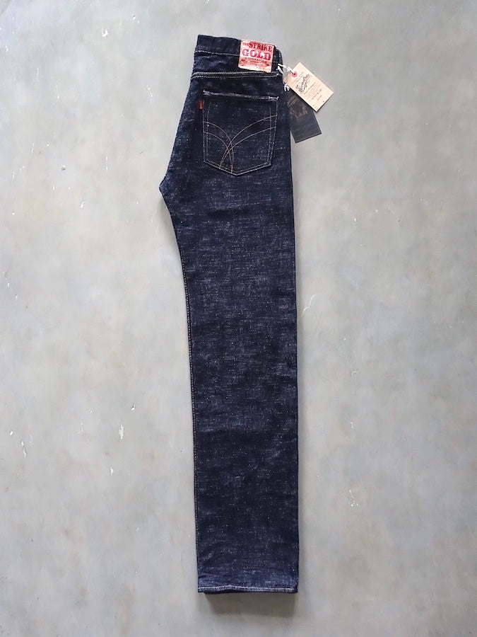 The Strike Gold SG7103【SUPER SLUBBY】Series - 17oz Horizontal Super Slub Selvedge Denim - Right Hand Twill - CLASSIC STRAIGHT