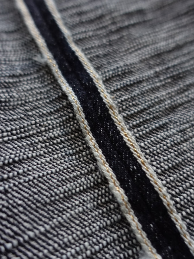 The Strike Gold SG7103【SUPER SLUBBY】Series - 17oz Horizontal Super Slub Selvedge Denim - Right Hand Twill - CLASSIC STRAIGHT