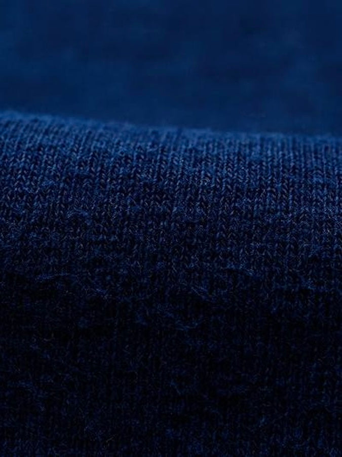 The Strike Gold - SGC004ID - Heavy Loopwheeled Zip Hoodie - Indigo Dyed