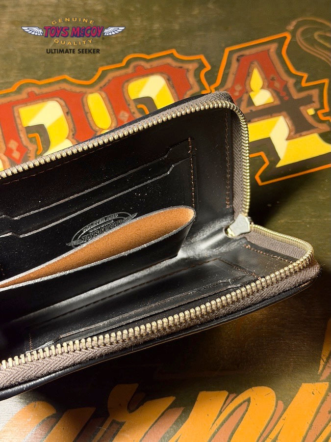 HORSEHIDE - QUILTED LEATHER SHORT WALLET