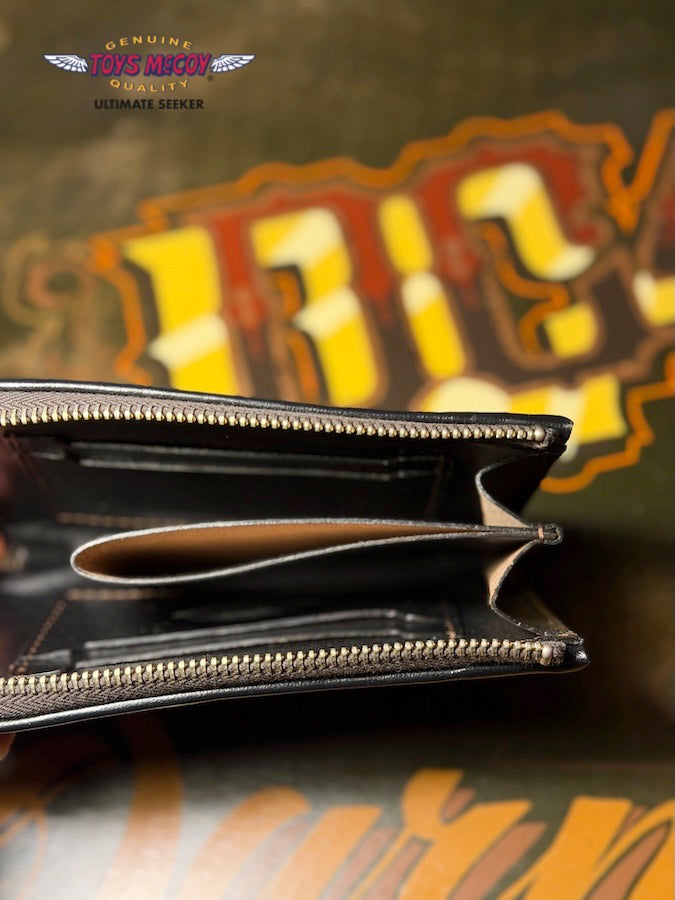 HORSEHIDE - QUILTED LEATHER SHORT WALLET