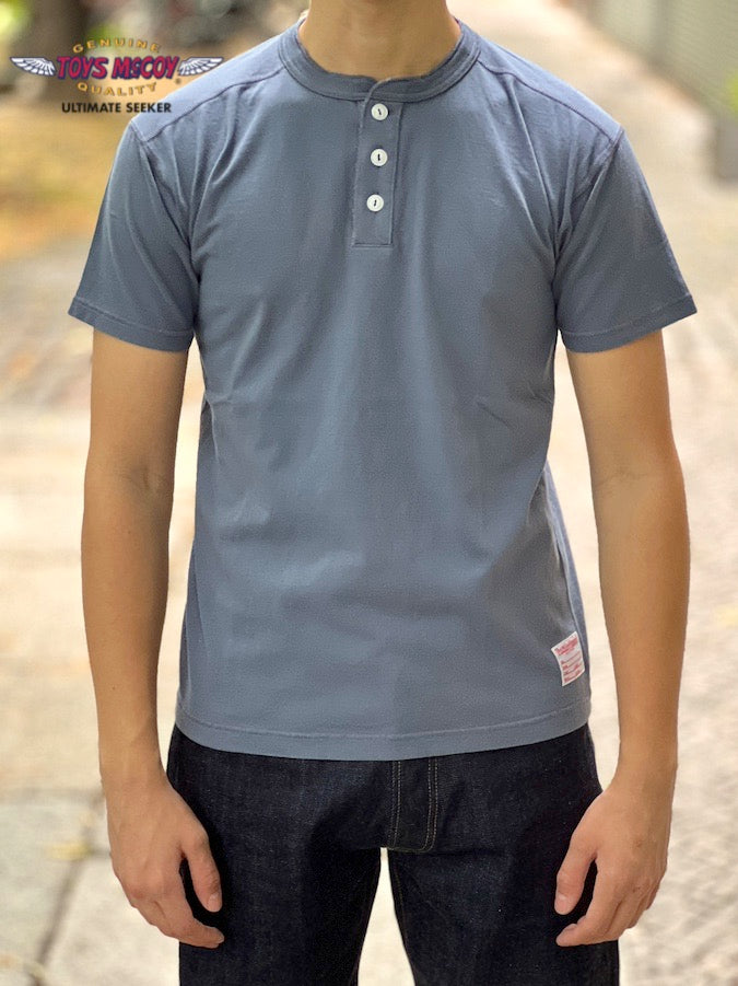 TMC2411 - "STEVE McQUEEN" - THE GREAT AMERICAN HERO UNION SHIRT - Blue