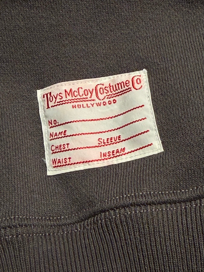 "THE GREAT AMERICAN HERO" HEAVYWEIGHT RAGLAN SWEAT PARKA - Black