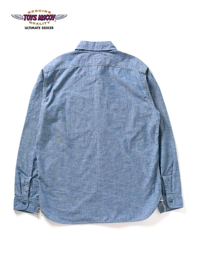 "THE SAND PEBBLES" STEVE McQUEEN CHAMBRAY WORK SHIRT