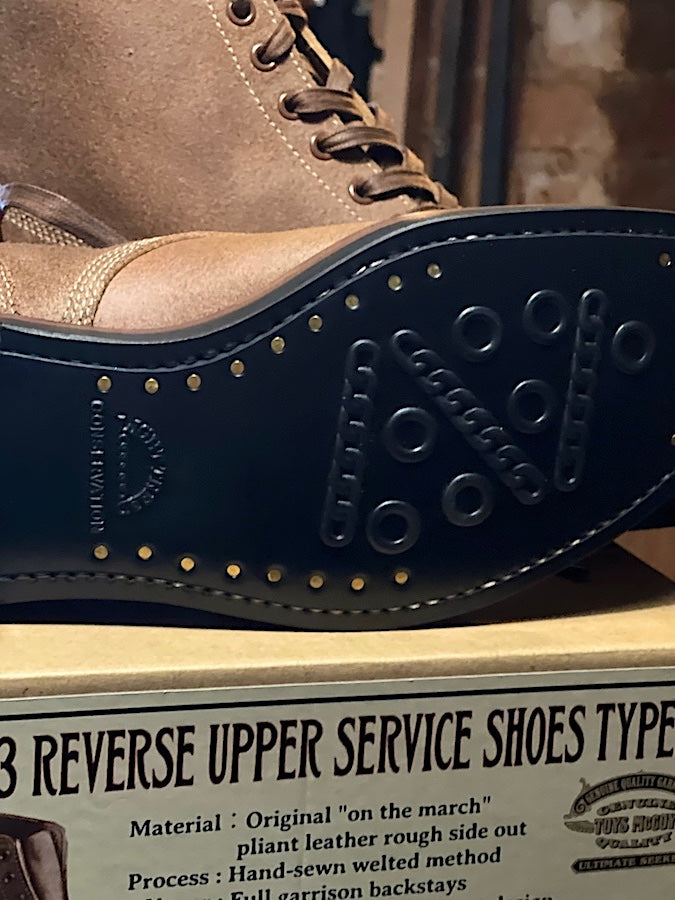 M-43 REVERSE UPPER SERVICE SHOES TYPE Ⅲ - STEVE McQUEEN "The Great Escape"