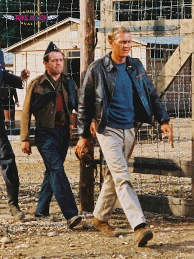 TMP2201 - V. HILTS - STEVE McQUEEN "The Great Escape" CHINO TROUSERS