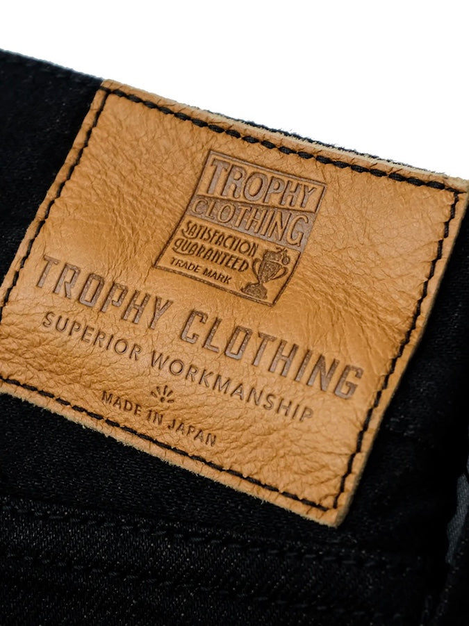 TROPHY CLOTHING - STANDARD BLACKIE DENIM - 14oz Selvedge Denim - Straight Cut