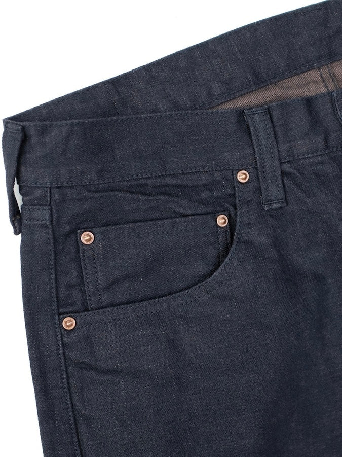 TROPHY CLOTHING - STANDARD BLACKIE DENIM - 14oz Selvedge Denim - Straight Cut