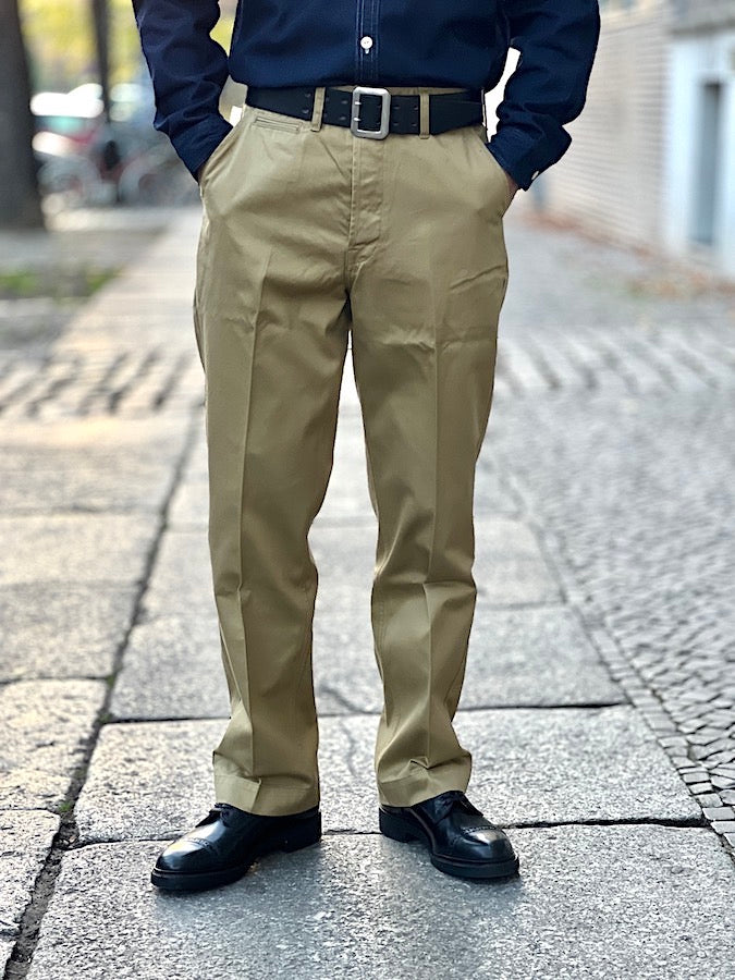 TROPHY CLOTHING - 47 CIVILIAN TROUSERS - Military Chinos - Khaki