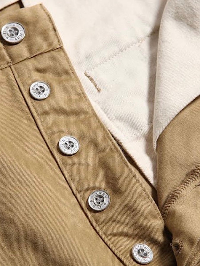 TROPHY CLOTHING - 47 CIVILIAN TROUSERS - Military Chinos - Khaki