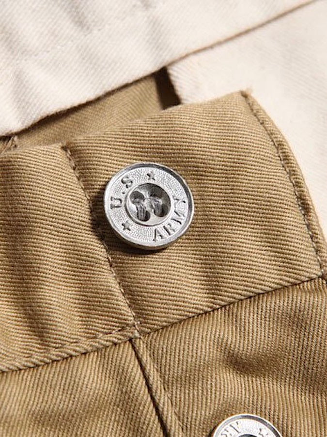 TROPHY CLOTHING - 47 CIVILIAN TROUSERS - Military Chinos - Khaki