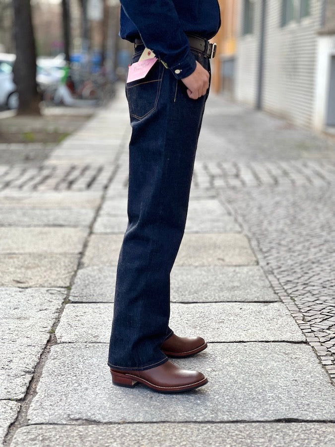 TROPHY CLOTHING - STANDARD AUTHENTIC DENIM - 14oz Selvedge Denim - Wide Straight Cut