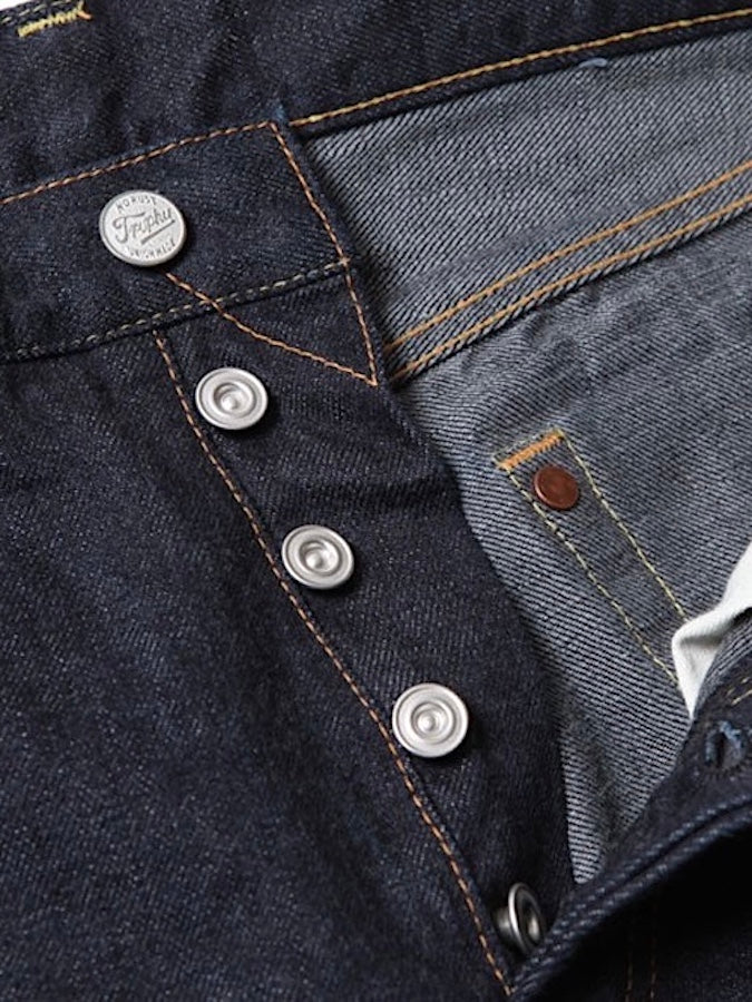 TROPHY CLOTHING - STANDARD AUTHENTIC DENIM - 14oz Selvedge Denim - Wide Straight Cut