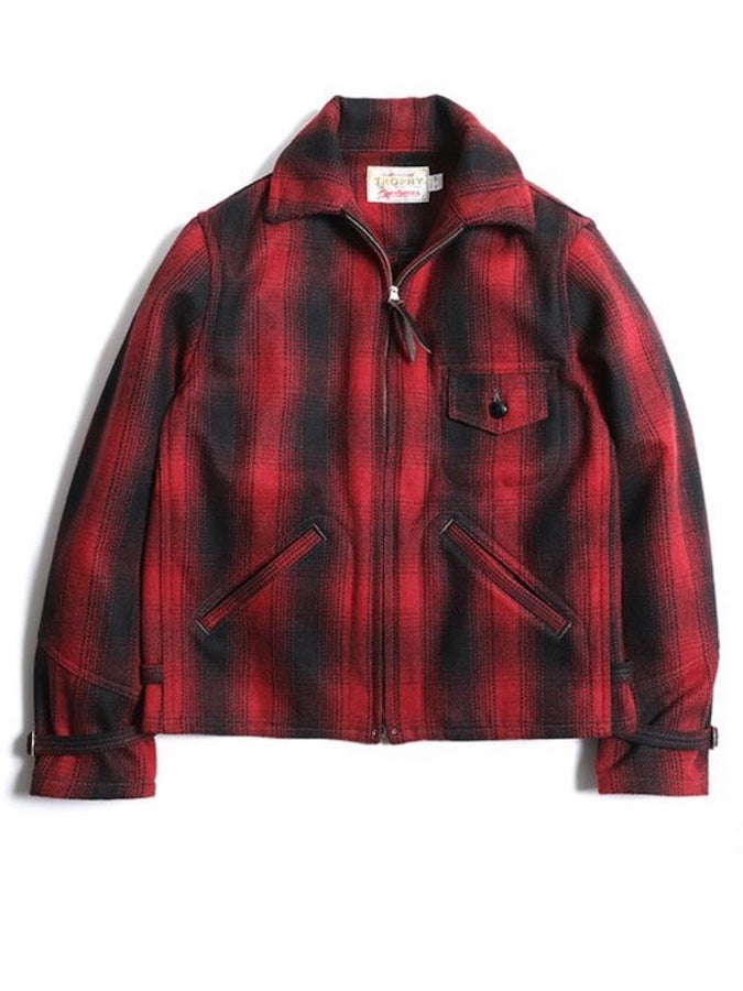 TROPHY CLOTHING - PIONEER SPORT JACKET - 1930's checked sports jacket with classic details