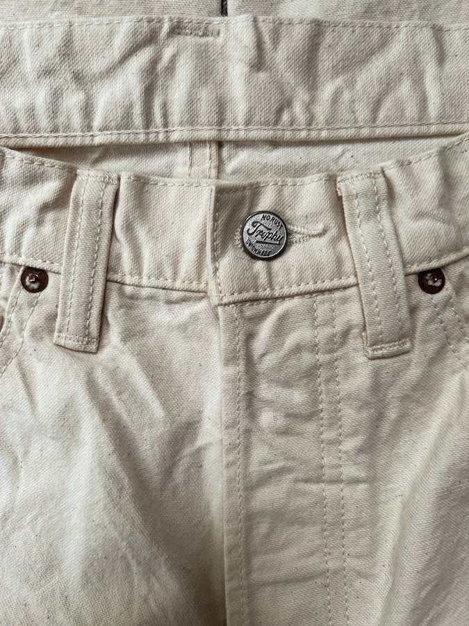 TROPHY CLOTHING - Lot.1805 - Standard Natural - 11oz Selvedge Duck - Wide Straight Cut