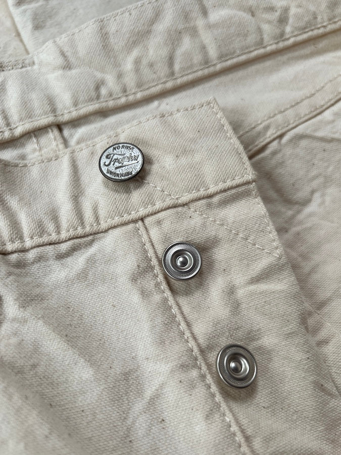 TROPHY CLOTHING - Lot.1805 - Standard Natural - 11oz Selvedge Duck - Wide Straight Cut