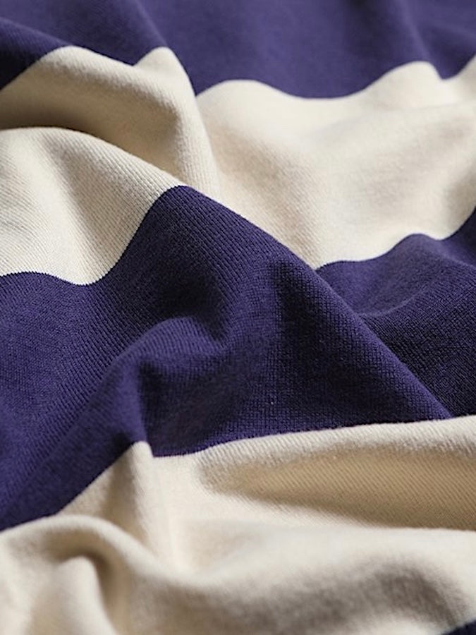 TROPHY CLOTHING - Pocket T-Shirt - WIDE BORDER - Volume Cotton - Purple