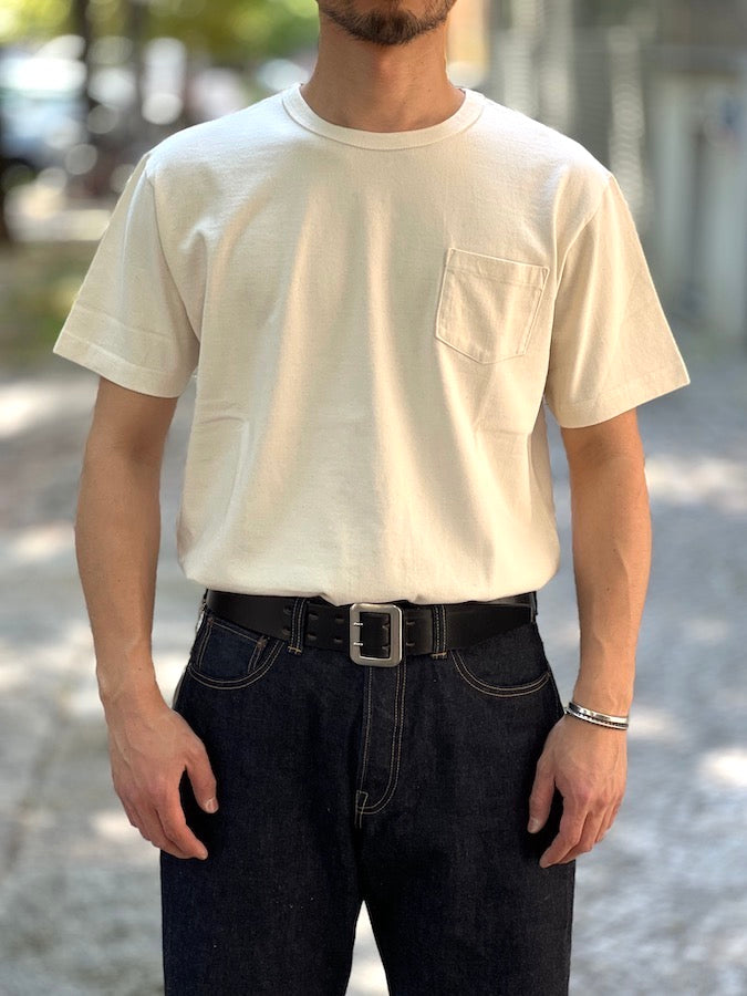 TROPHY CLOTHING - OD Pocket T-Shirt - Volume Cotton - Natural