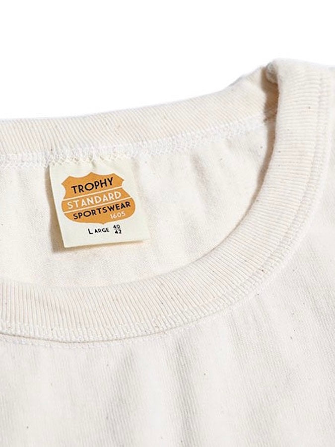 TROPHY CLOTHING - OD Pocket T-Shirt - Volume Cotton - Natural