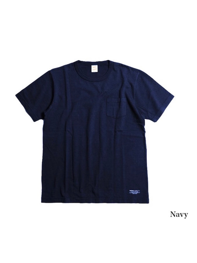 TROPHY CLOTHING - OD Pocket T-Shirt - Volume Cotton - Navy
