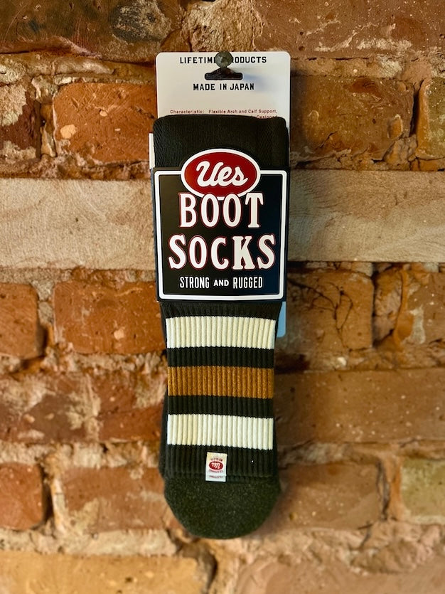 Extra Strong Boots Socks - Olive