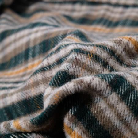 UES - 15.5oz Extra Heavy Flannel Shirt - Green 502053 - ONE OF THE HEAVIEST FLANNELS !