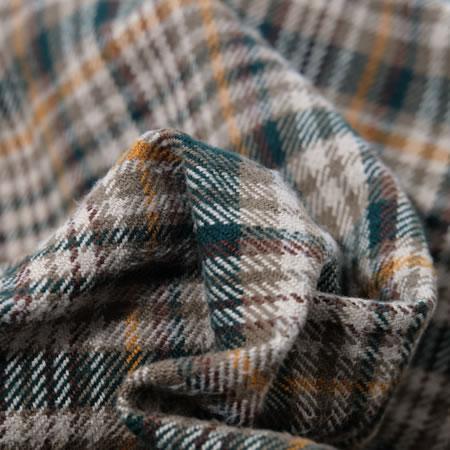 UES - 15.5oz Extra Heavy Flannel Shirt - Green 502053 - ONE OF THE HEAVIEST FLANNELS !