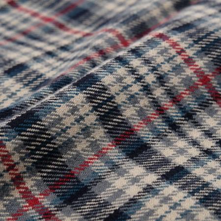 UES - 15.5oz Extra Heavy Flannel Shirt - Navy 502053 - ONE OF THE HEAVIEST FLANNELS !