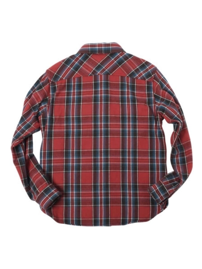 UES - 14.5oz Heavy Flannel Shirt - 502352 Red