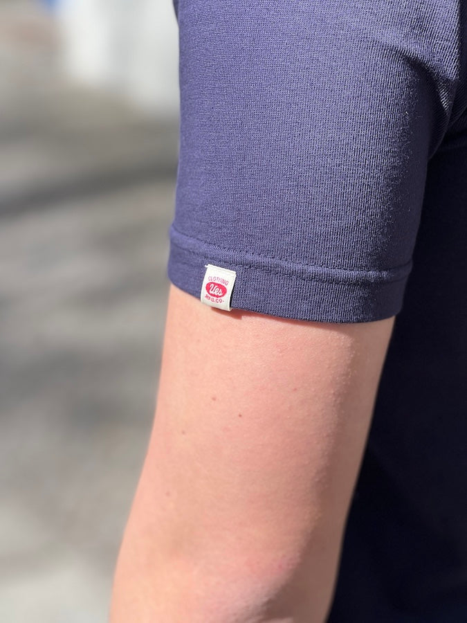 UES - " RAMAYANA " CREW-NECK T-SHIRT - Navy